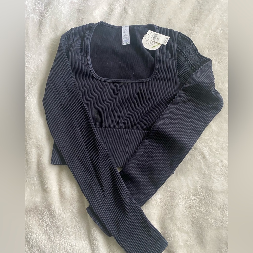 Aerie Offline Stretch Crop Top - XS - new with tags